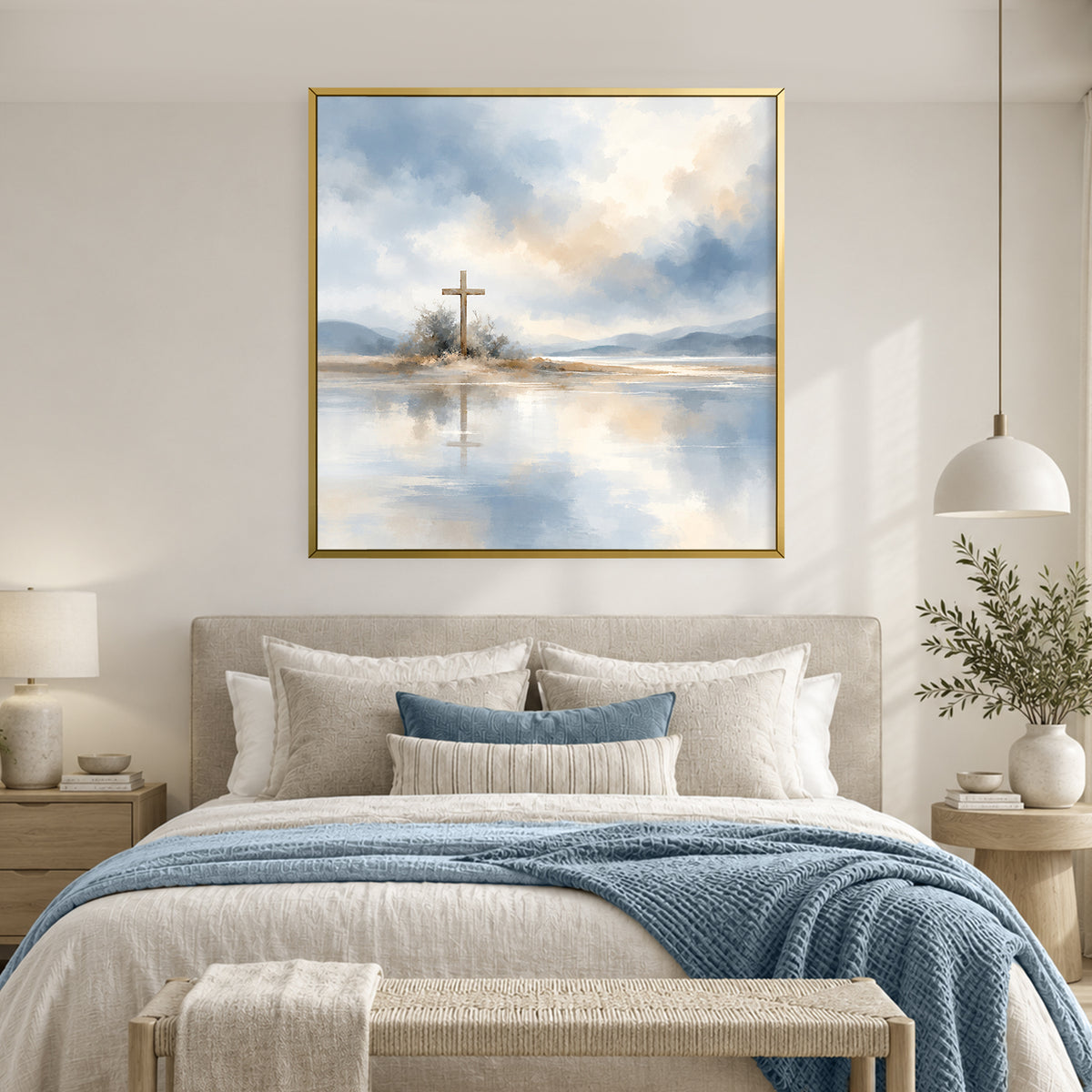 Beside Still Waters Psalm 23 Canvas