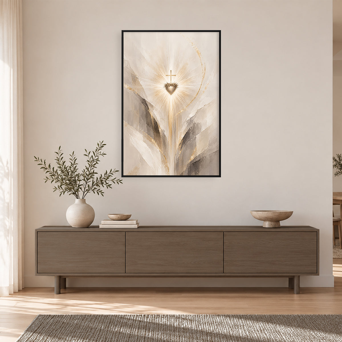 The Heart of Our Savior Canvas