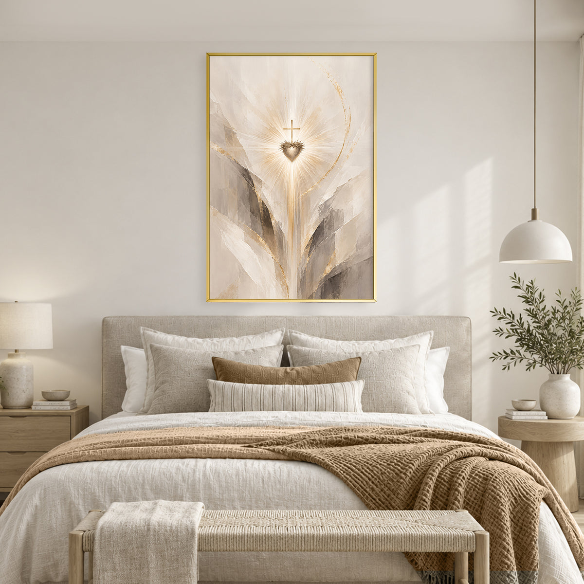 The Heart of Our Savior Canvas