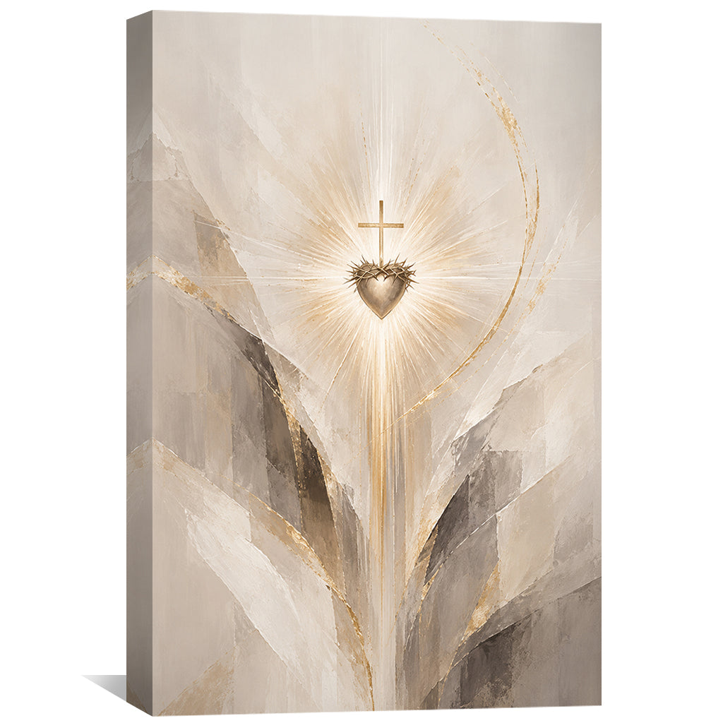 The Heart of Our Savior Canvas