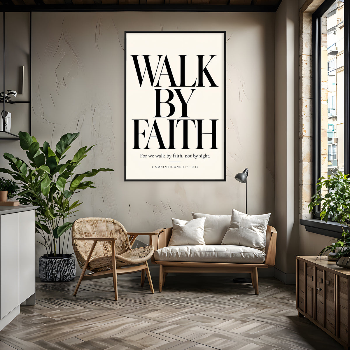 Walk by Faith Canvas