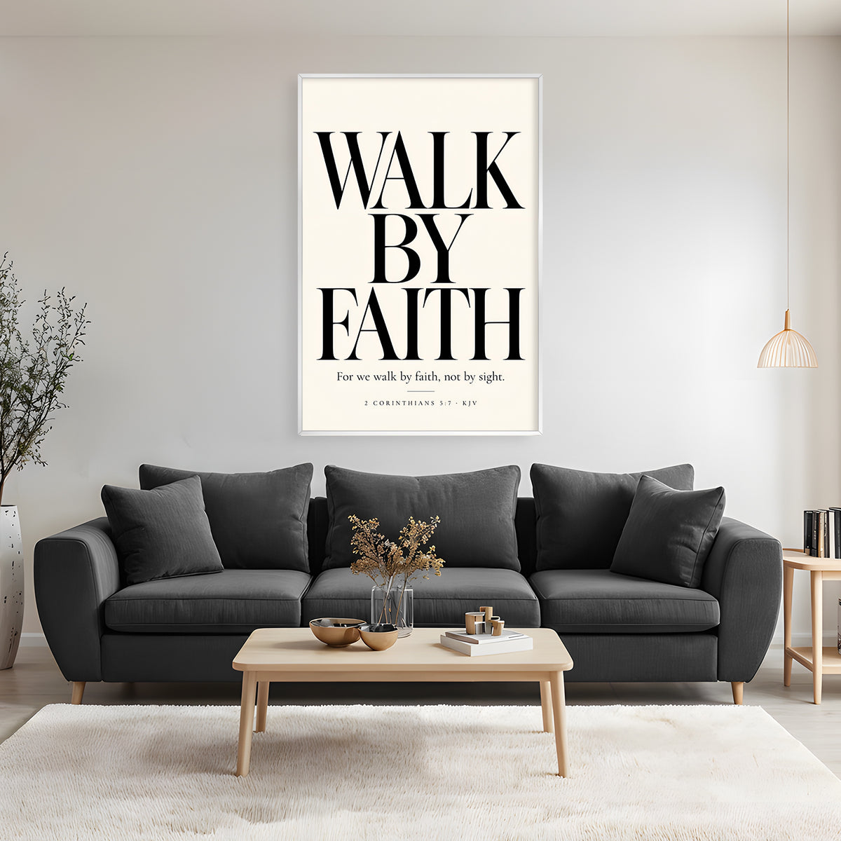 Walk by Faith Canvas