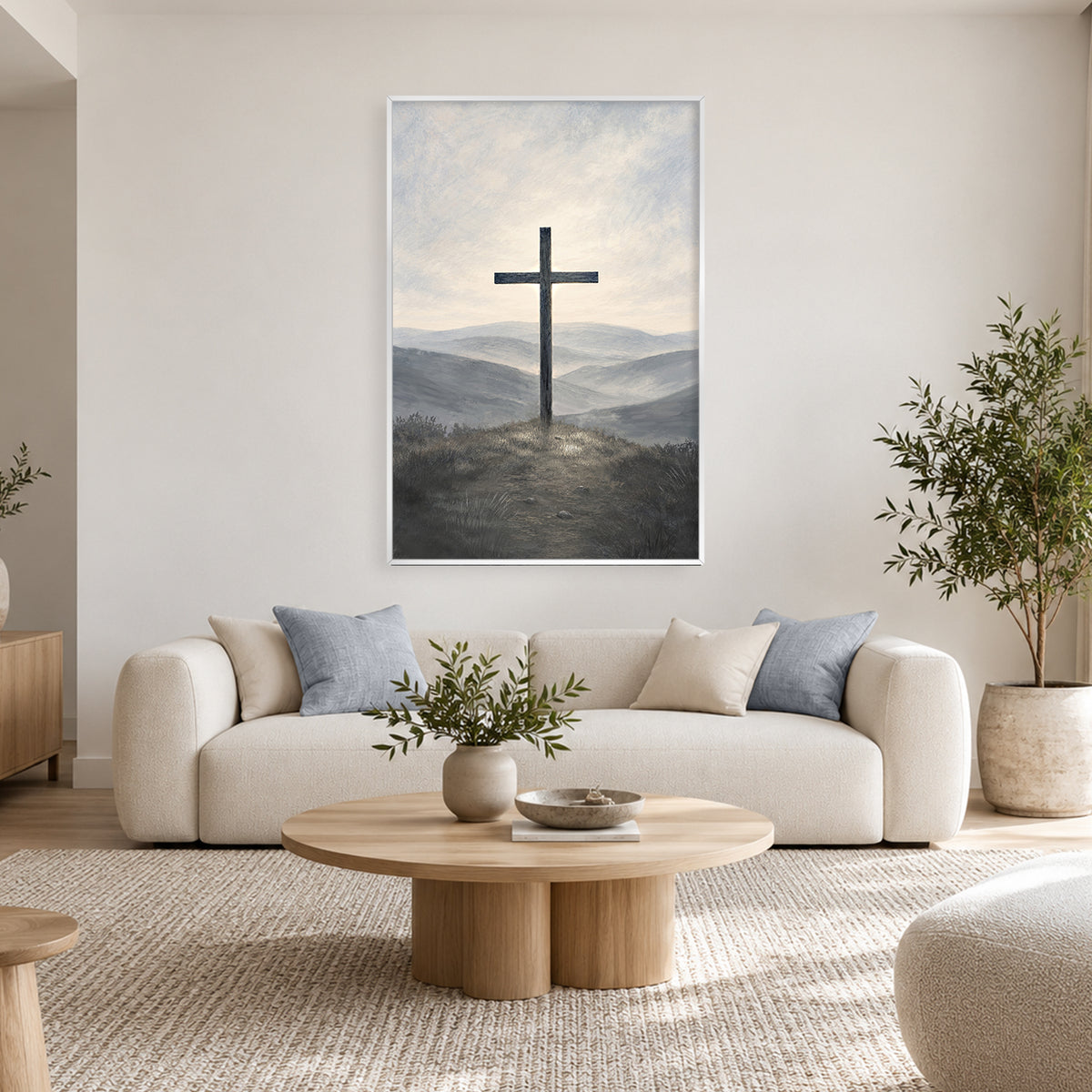 Where My Hope Stands Canvas