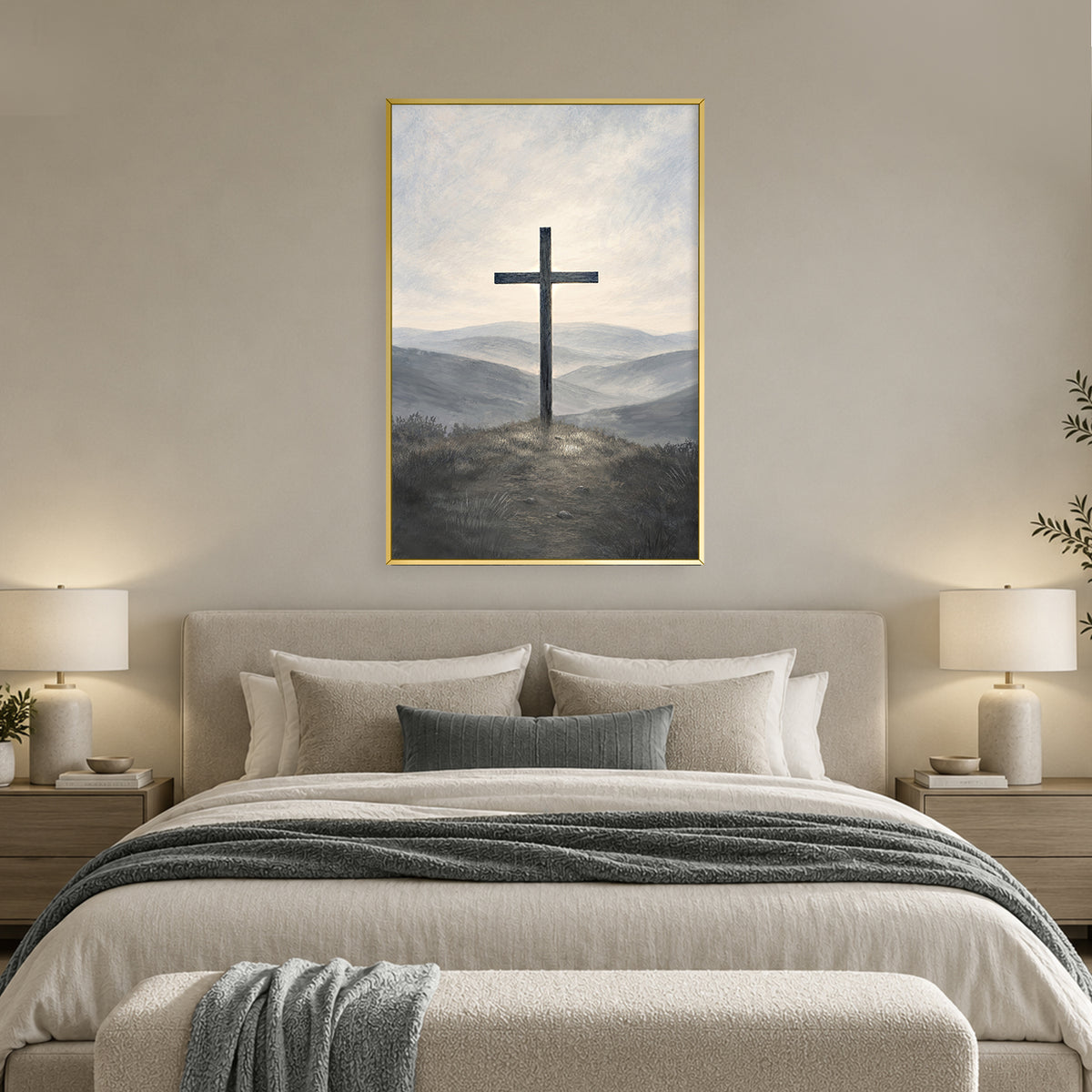 Where My Hope Stands Canvas