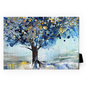 Abstract Cedar Desktop Canvas Desktop Canvas Clock Canvas