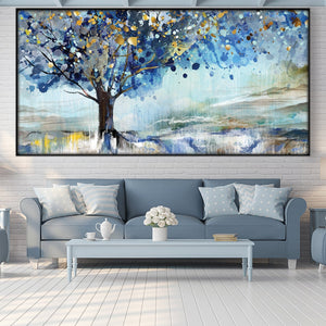 Abstract Cedar Easy Build Frame Posters, Prints, & Visual Artwork Clock Canvas