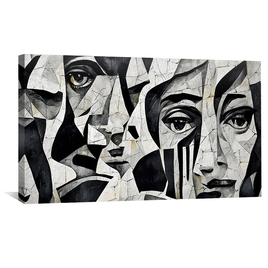 Abstract Stares Canvas Art Clock Canvas