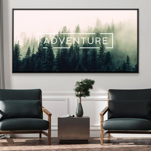 Adventure Canvas Art Clock Canvas
