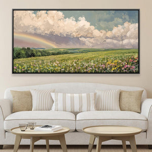 After the Rain Canvas Art 20 x 10in / Canvas Clock Canvas