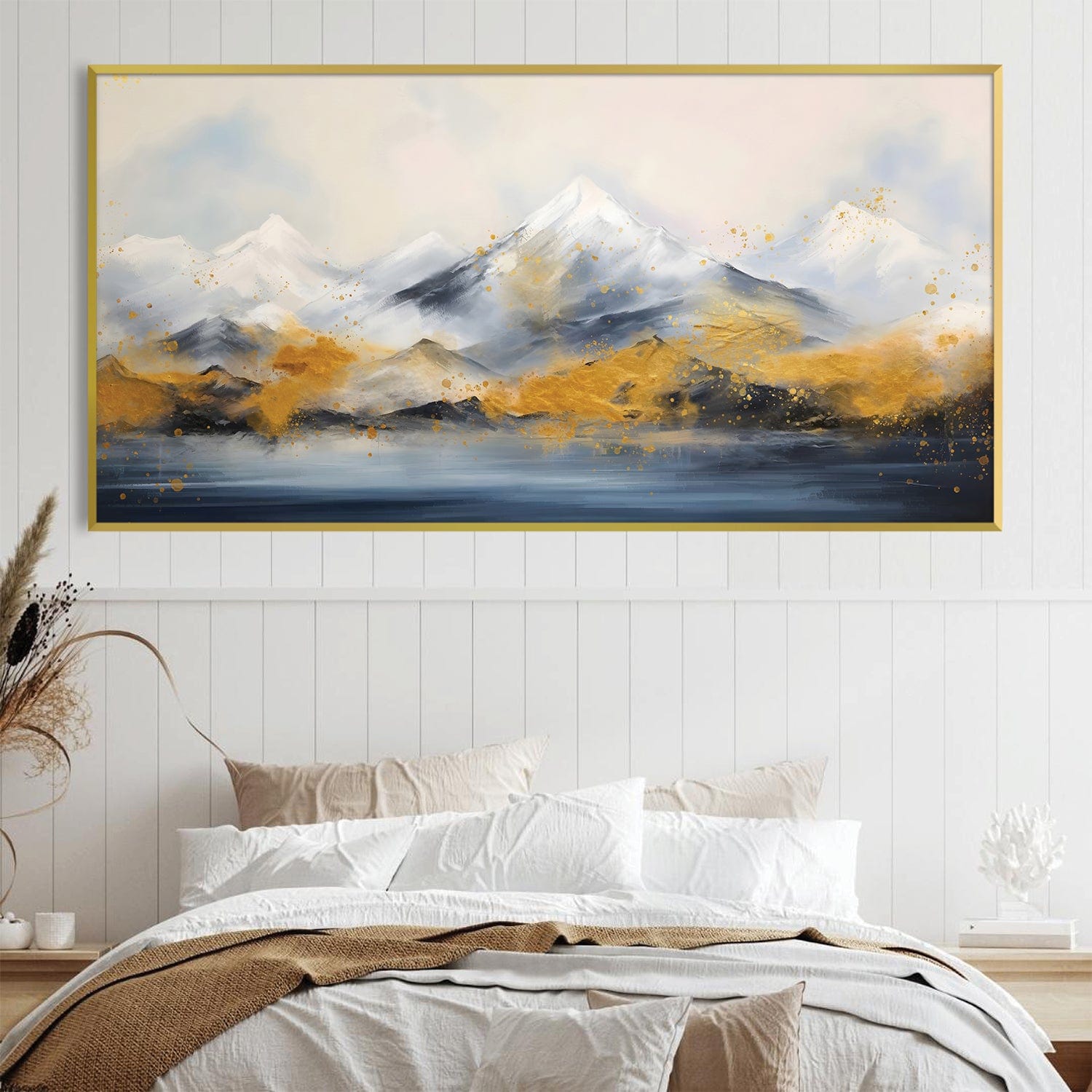 Alpine Ascent Canvas Art Clock Canvas