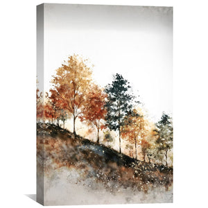 Amber Hill Canvas Art Clock Canvas
