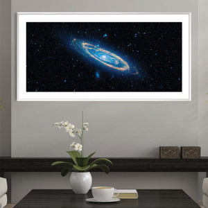 Andromeda Canvas Art Clock Canvas