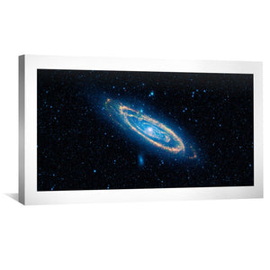 Andromeda Canvas Art Clock Canvas