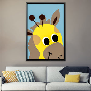 Animal Friends Canvas Art Clock Canvas