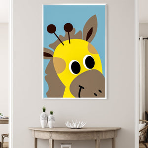 Animal Friends Canvas Art Clock Canvas
