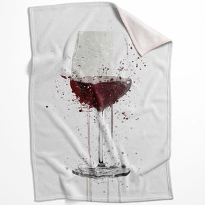 Artistic Cocktails A Blanket Blanket 75 x 100cm Clock Canvas