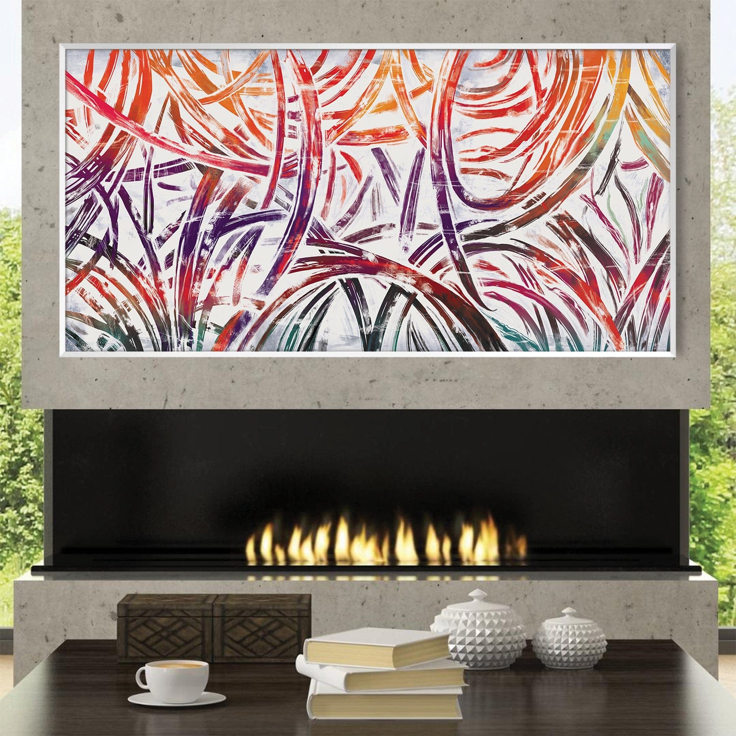 Ascension Canvas - Single Panel Art Clock Canvas