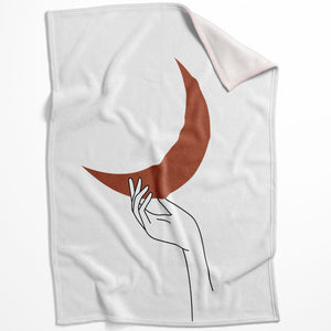 Aura Hands B Blanket Blanket 75 x 100cm Clock Canvas