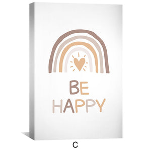 Baby Bliss Canvas Art C / 12 x 18in / Canvas Clock Canvas