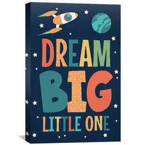 Baby Dreamer Canvas Art Clock Canvas