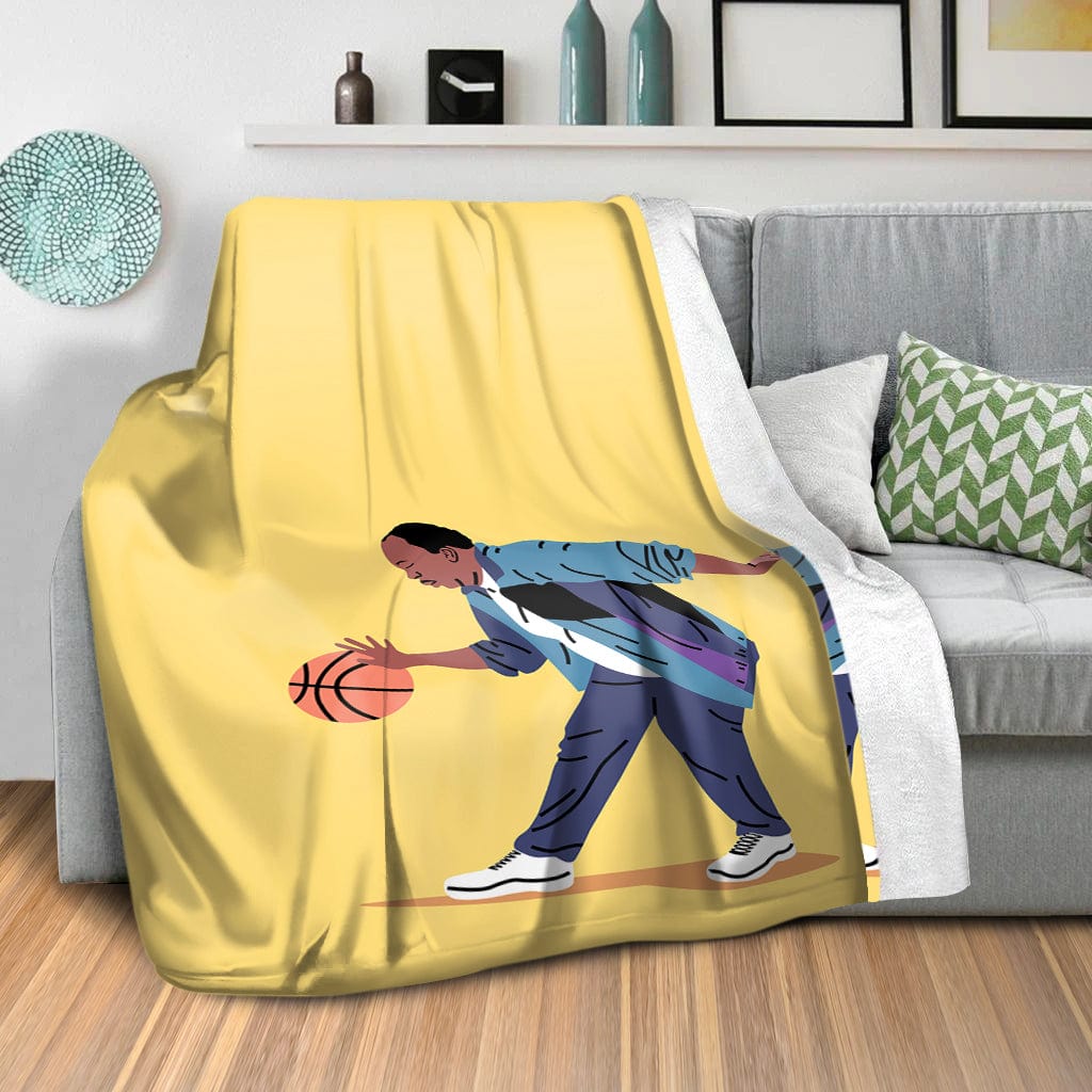 Ball By Stanley Blanket Blanket Clock Canvas