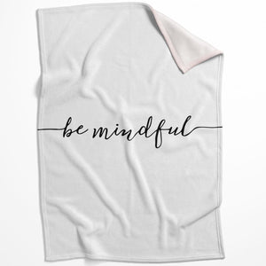 Be Happy B Blanket Blanket 75 x 100cm Clock Canvas