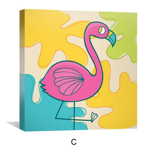 Beachy Cheer Canvas Art Clock Canvas