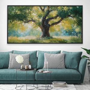 Beneath the Boughs Canvas Art 20 x 10in / Canvas Clock Canvas