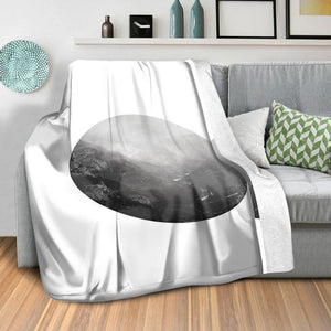 Biggest Step A Blanket Blanket Clock Canvas