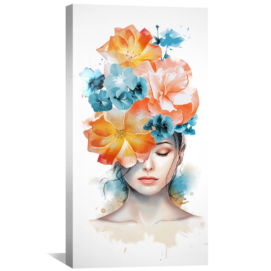 Blossom-Adorned Dreams Canvas Art Clock Canvas