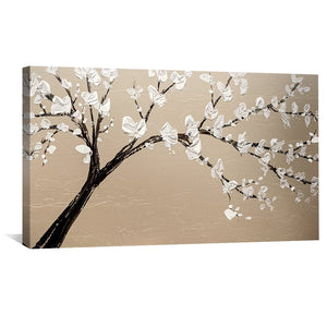 Blossom Branch Canvas Art Clock Canvas