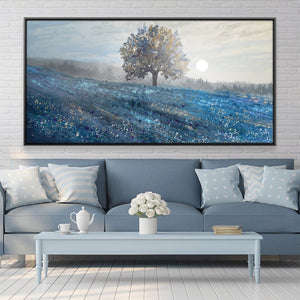 Bluefield Hill Canvas Art 20 x 10in / Canvas Clock Canvas