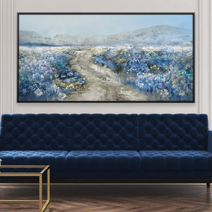 Blueveil Passage Canvas Art 20 x 10in / Canvas Clock Canvas