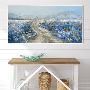 Blueveil Passage Canvas Art Clock Canvas