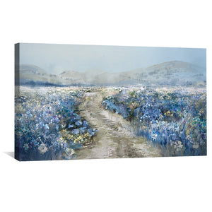 Blueveil Passage Canvas Art Clock Canvas