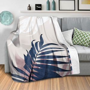 Blush Water A Blanket Blanket Clock Canvas