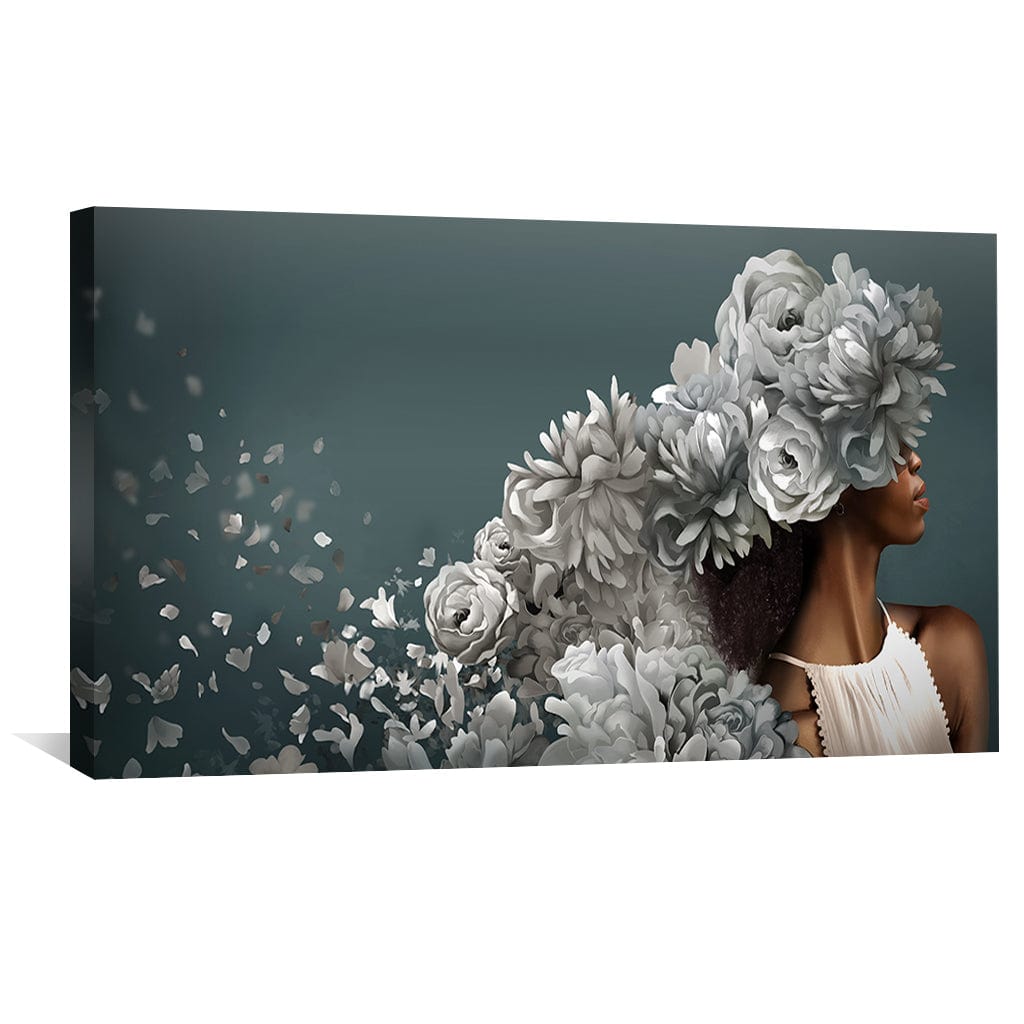 Botanic Belle Canvas Art Clock Canvas