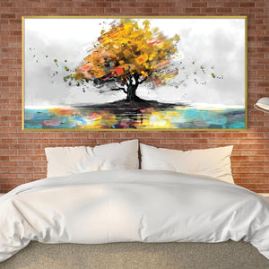 Brilliance Canopy Canvas Art Clock Canvas