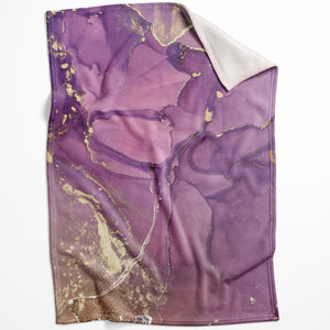 Brushed Petal A Blanket Blanket 75 x 100cm Clock Canvas