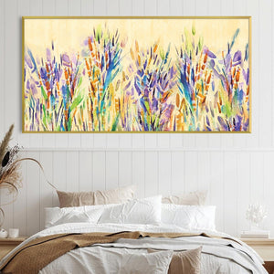 Calm Growth Canvas Art Clock Canvas