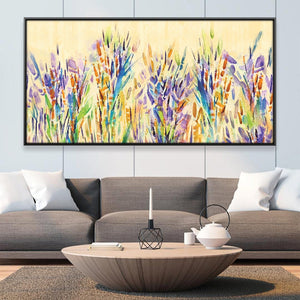 Calm Growth Canvas Art Clock Canvas