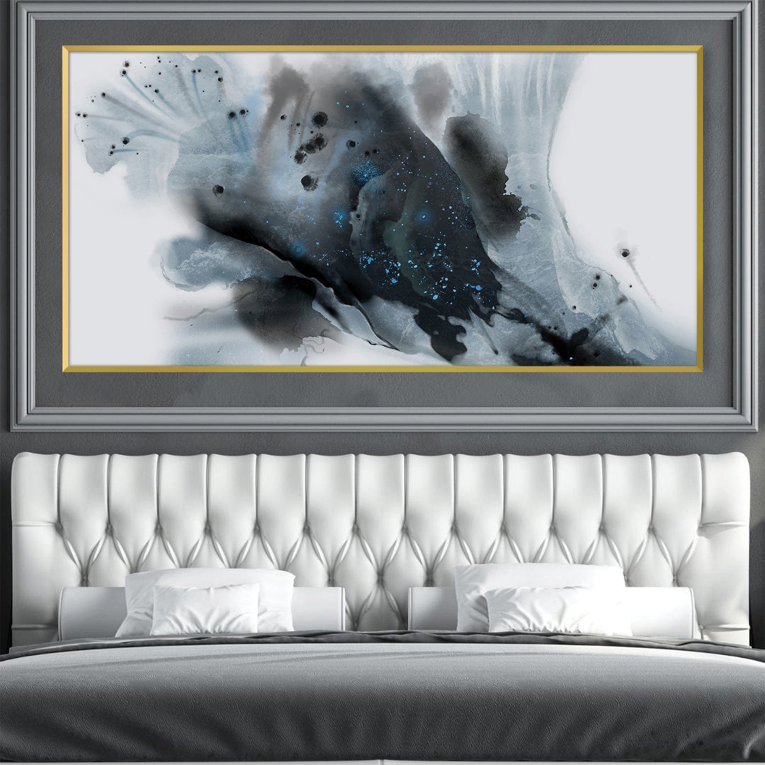 Canon color Canvas Art Clock Canvas