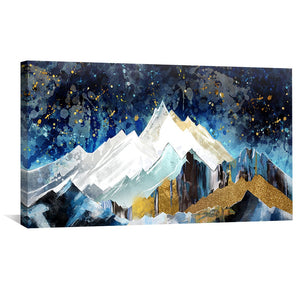 Celestial Ascent Canvas Art Clock Canvas