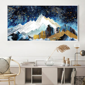Celestial Ascent Canvas Art Clock Canvas