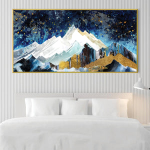 Celestial Ascent Canvas Art Clock Canvas