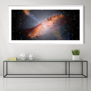 Centaurus A Canvas Art Clock Canvas