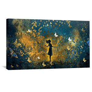 Childhood Dreams Canvas Art Clock Canvas