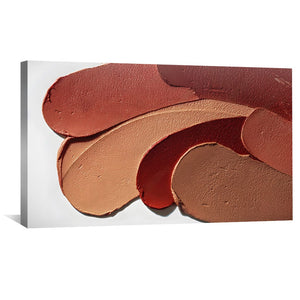 Clay Brushed Canvas Art Clock Canvas