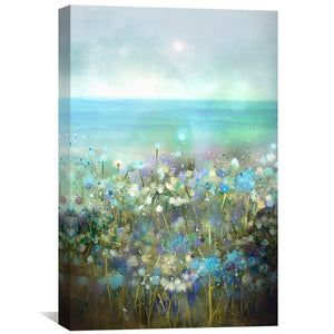 Coastal Daydream Canvas Art Clock Canvas