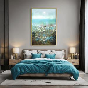 Coastal Daydream Canvas Art Clock Canvas